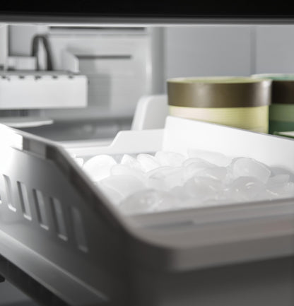 GWE19JGLWW GE® ENERGY STAR® 18.6 Cu. Ft. Counter-Depth French-Door Refrigerator