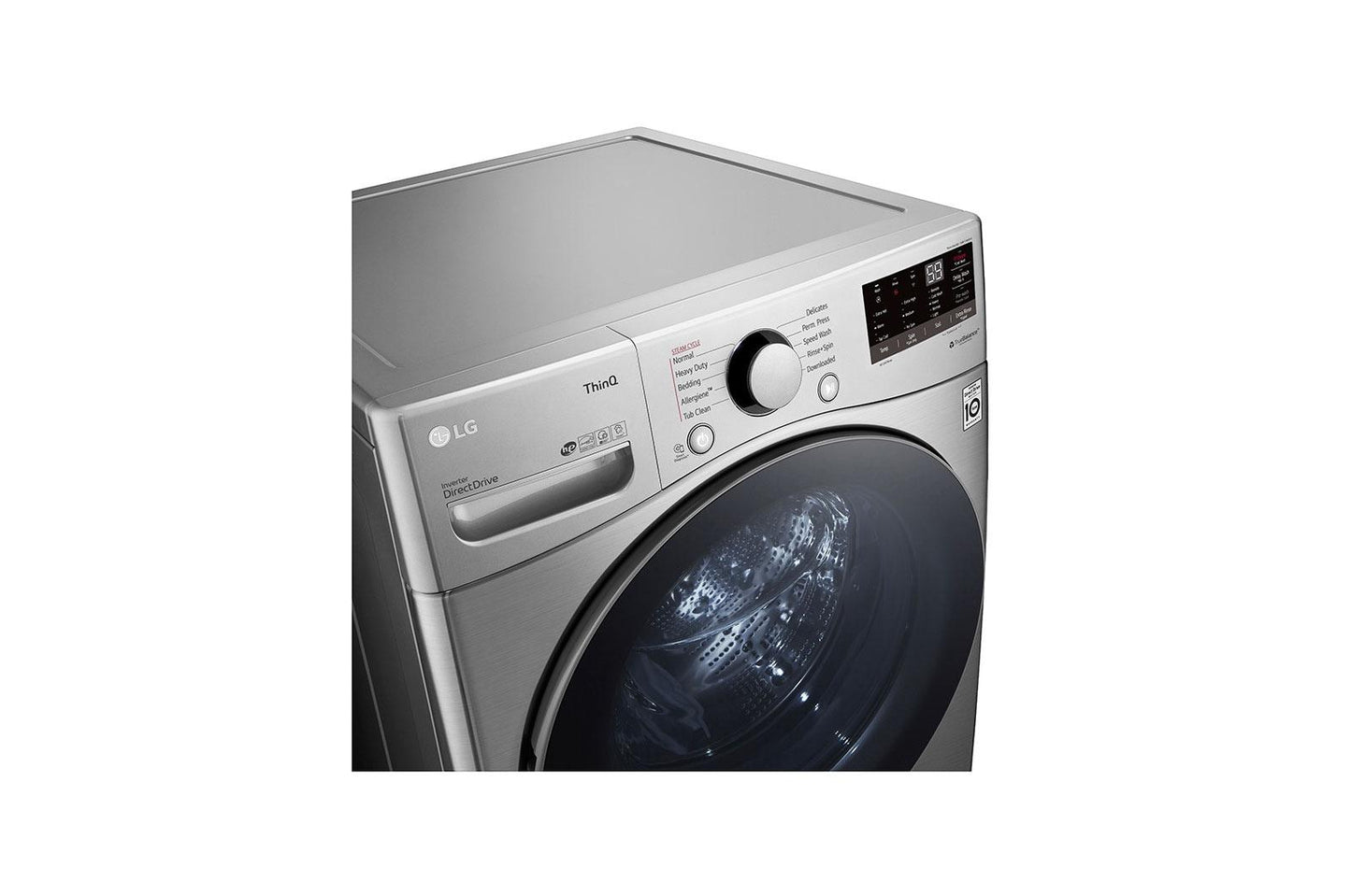 4.5 cu. ft. Ultra Large Capacity Smart wi-fi Enabled Front Load Washer with Built-In Intelligence & Steam Technology