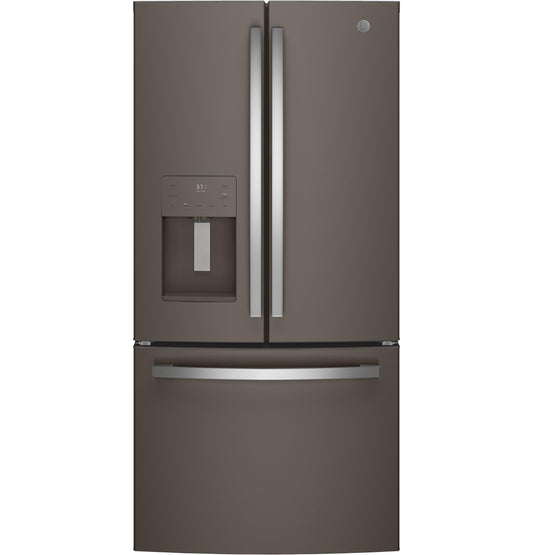 GYE18JMLES GE® ENERGY STAR® 17.5 Cu. Ft. Counter-Depth French-Door Refrigerator