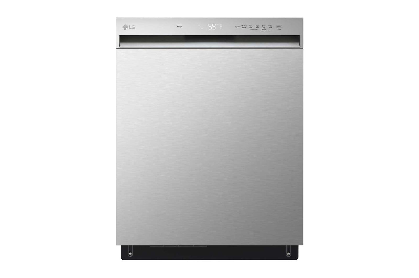 Lg LDFN3432T 24-inch Wide QuadWash™ Front Control Dishwasher - Stainless Steel