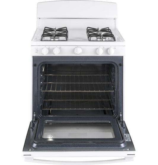 JGBS30DEKWW GE® 30" Free-Standing Gas Range
