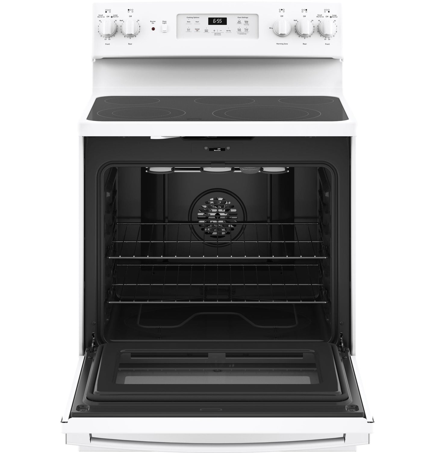 GE® 30" Free-Standing Electric Convection Range