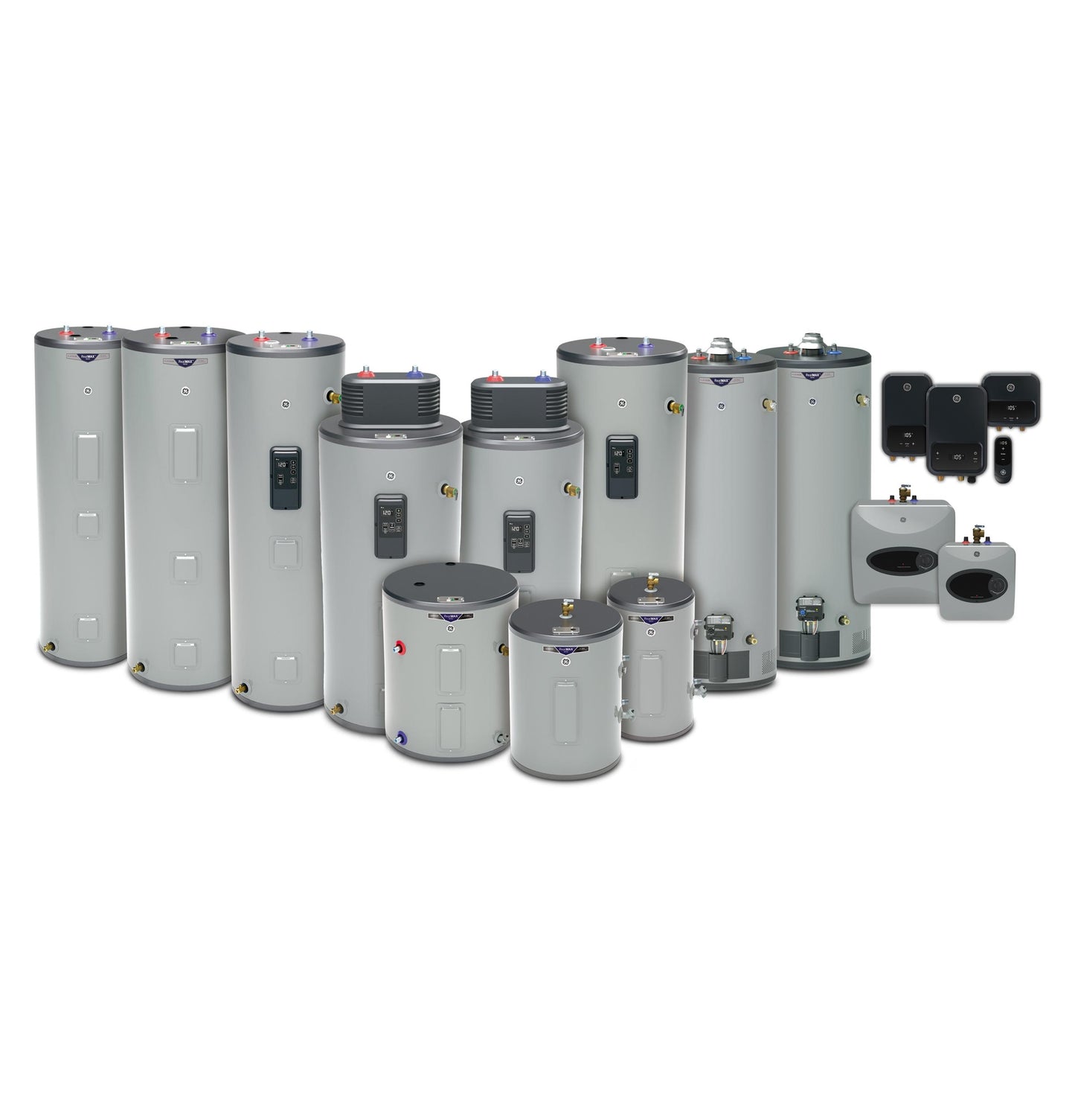 GP40S12BXR GE RealMAX Platinum 40-Gallon Short Liquid Propane Atmospheric Water Heater