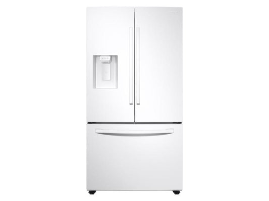 Samsung RF27T5201WW 27 cu. ft. Large Capacity 3-Door French Door Refrigerator with External Water & Ice Dispenser in White