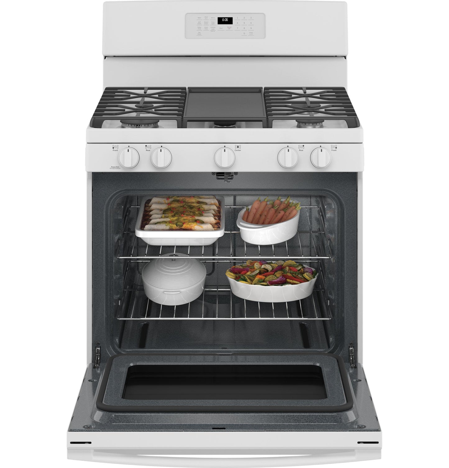 GE® 30" Free-Standing Gas Range