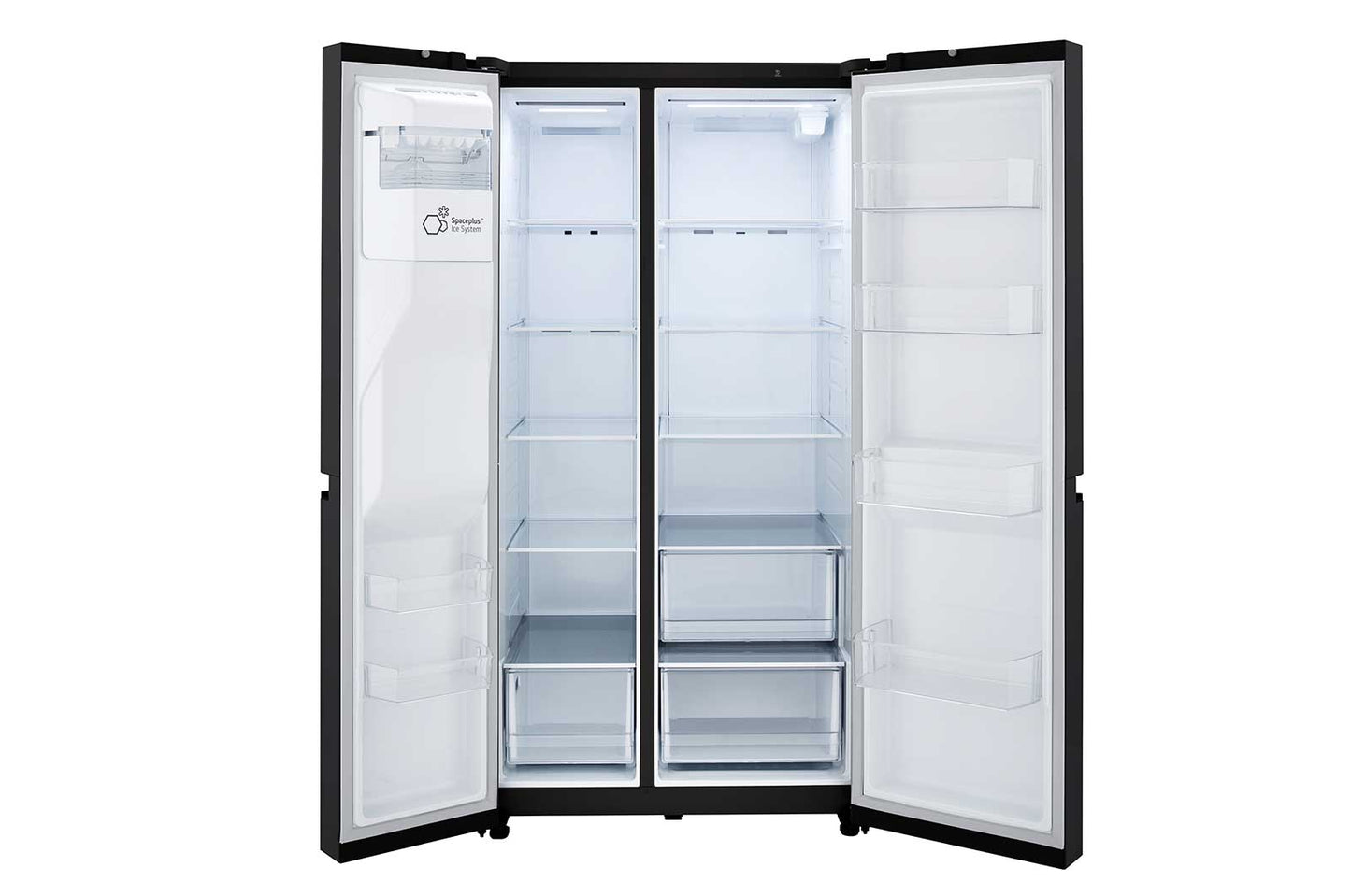 27 cu. ft. Side-by-Side Refrigerator with Smooth Touch Ice Dispenser