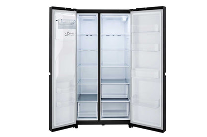 27 cu. ft. Side-by-Side Refrigerator with Smooth Touch Ice Dispenser