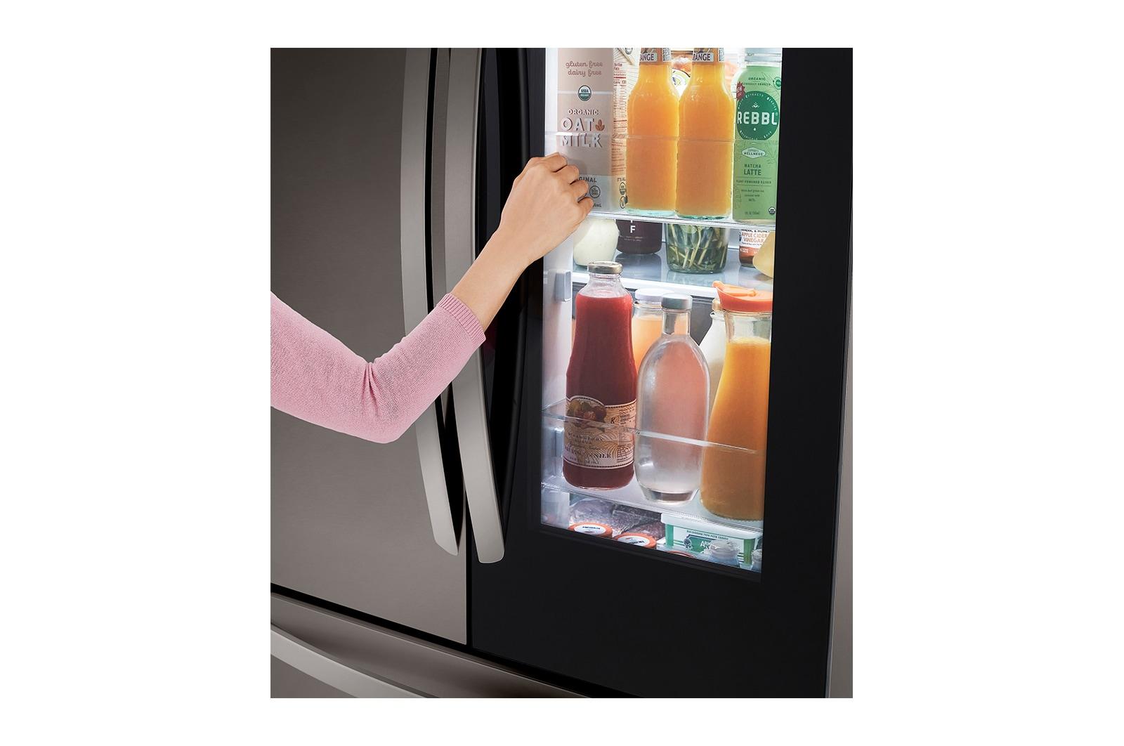 Lg LRFGC2706D 27 cu. ft. Smart InstaView® Counter-Depth French Door Refrigerator