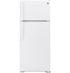 GTS18HGNRWW GE® 17.5 Cu. Ft. Top-Freezer Refrigerator