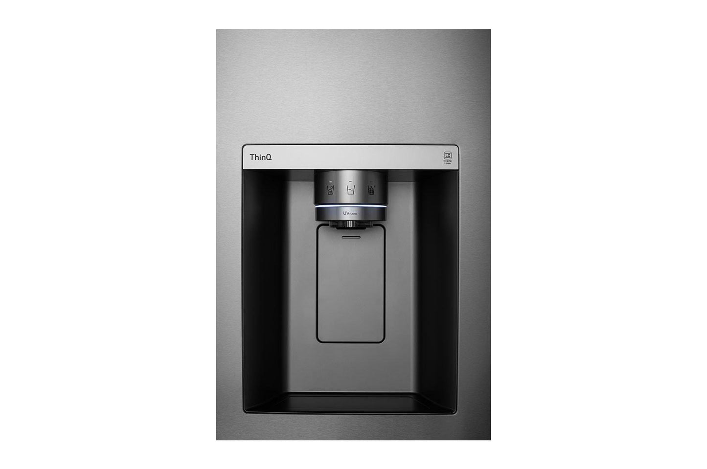 Lg LRSOS2706S 27 cu. ft. Side-By-Side InstaView® Refrigerator