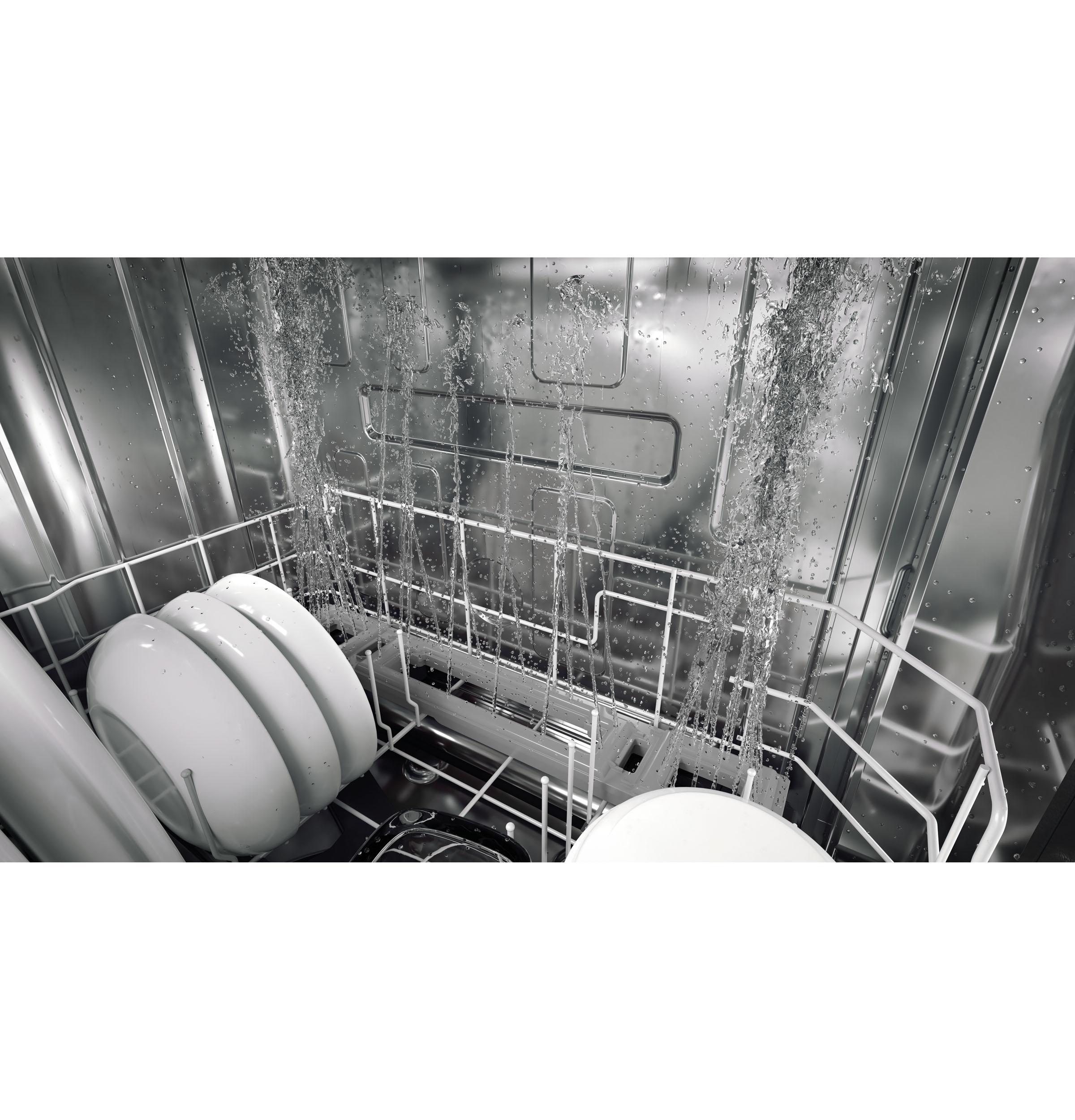 GE Profile(TM) ENERGY STAR(R) Top Control with Stainless Steel Interior Dishwasher with Sanitize Cycle & Dry Boost with Fan Assist