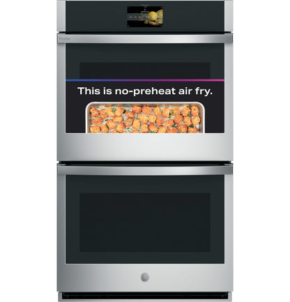 PTD7000SNSS GE Profile™ 30" Smart Built-In Convection Double Wall Oven with No Preheat Air Fry and Precision Cooking