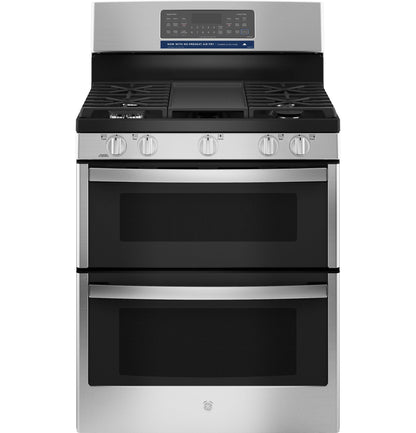 JGBS86SPSS GE 30" Free-Standing Gas Double Oven Convection Range