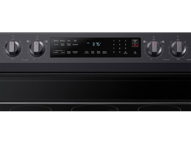 Samsung NE63A6511SG 6.3 cu.ft.Smart Freestanding Electric Range with No-Preheat Air Fry & Convection in Black Stainless Steel