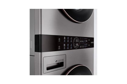 Lg WKG101HVA Single Unit Front Load LG WashTower™ with Center Control™ 4.5 cu. ft. Washer and 7.4 cu. ft. Gas Dryer