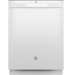 GE® ENERGY STAR® Top Control with Plastic Interior Dishwasher with Sanitize Cycle