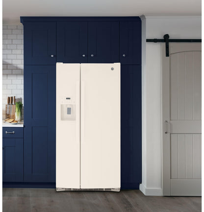 GE® 23.0 Cu. Ft. Side-By-Side Refrigerator
