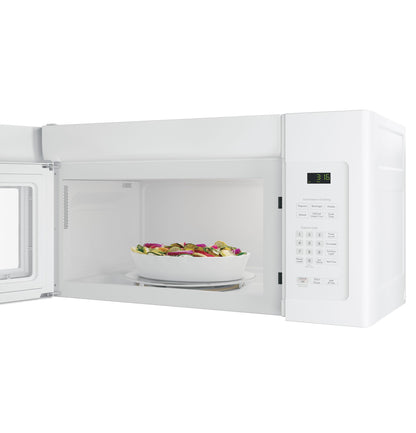 JNM3163DJWW GE® 1.6 Cu. Ft. Over-the-Range Microwave Oven with Recirculating Venting