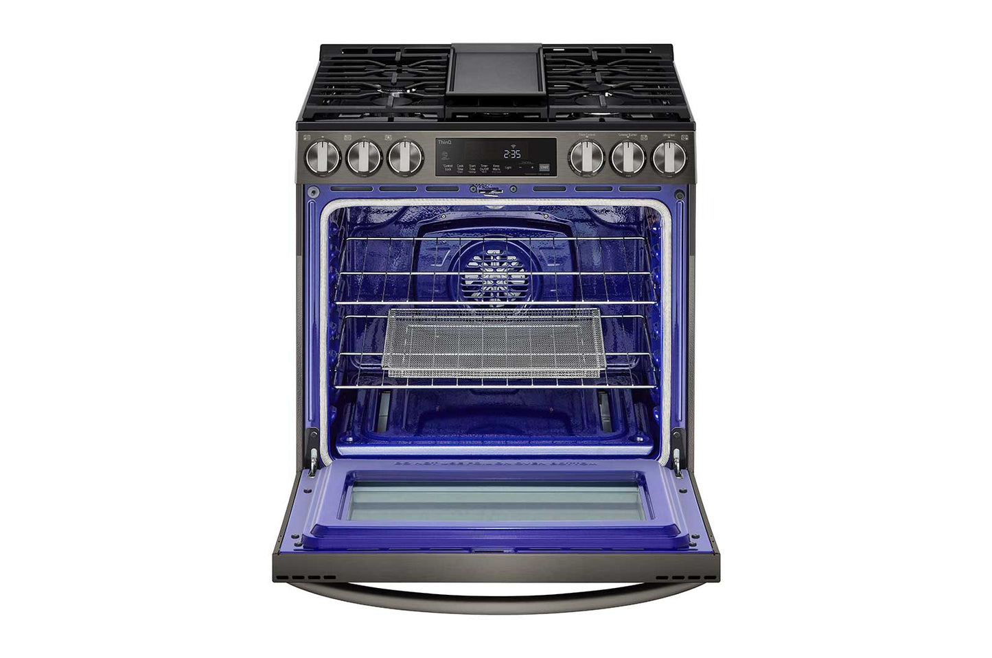 Lg LSGL5833D 5.8 cu ft. Smart Wi-Fi Enabled Fan Convection Gas Slide-in Range with Air Fry & EasyClean®
