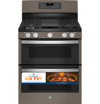 JGBS86EPES GE® 30" Free-Standing Gas Double Oven Convection Range