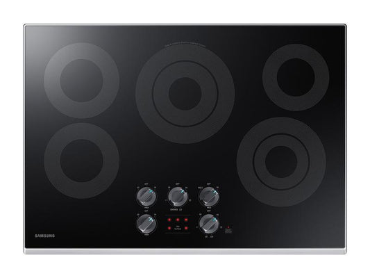 Samsung NZ30K6330RS 30" Smart Electric Cooktop in Stainless Steel