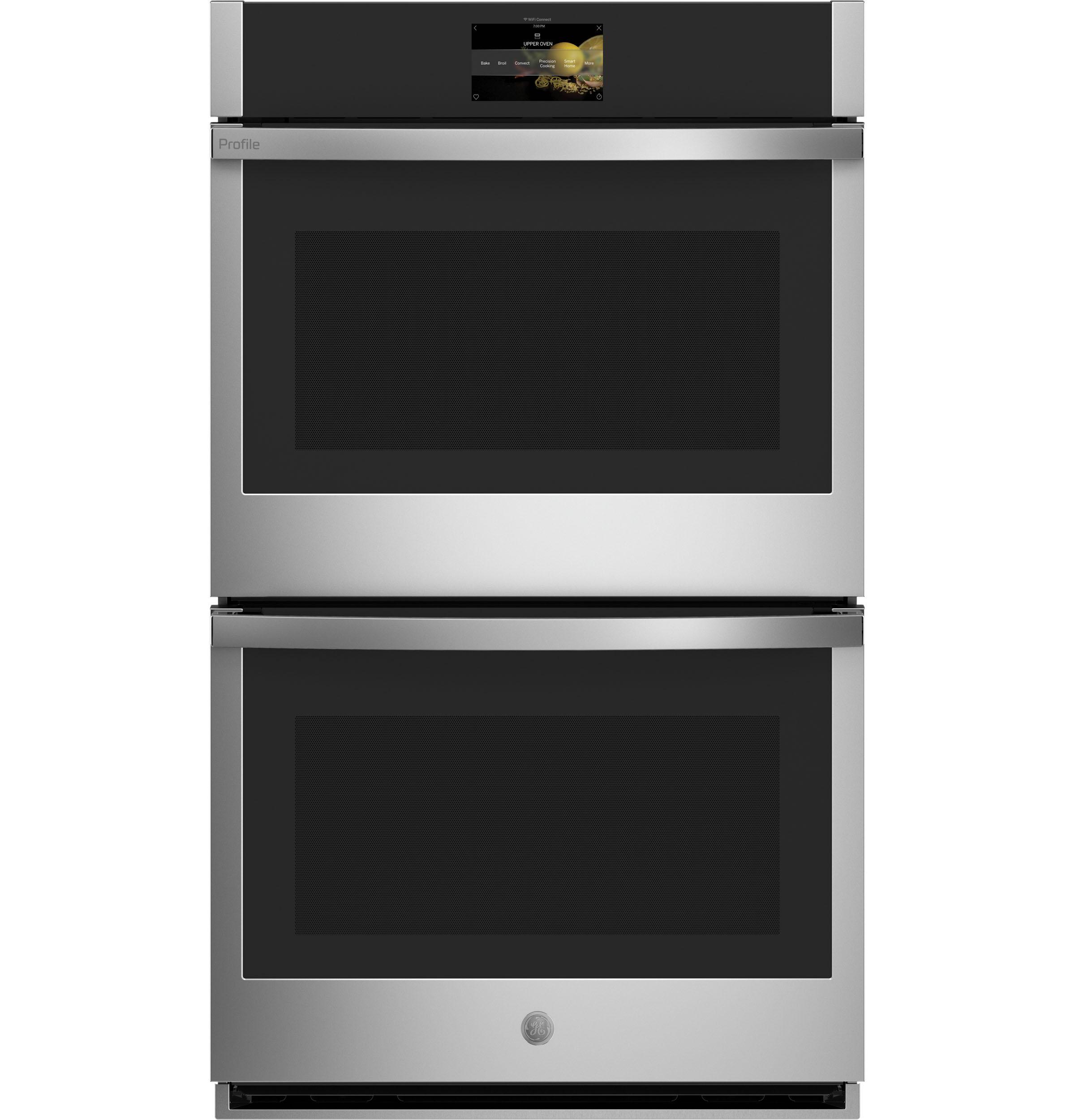 GE Profile™ 30" Smart Built-In Convection Double Wall Oven with No Preheat Air Fry and Precision Cooking