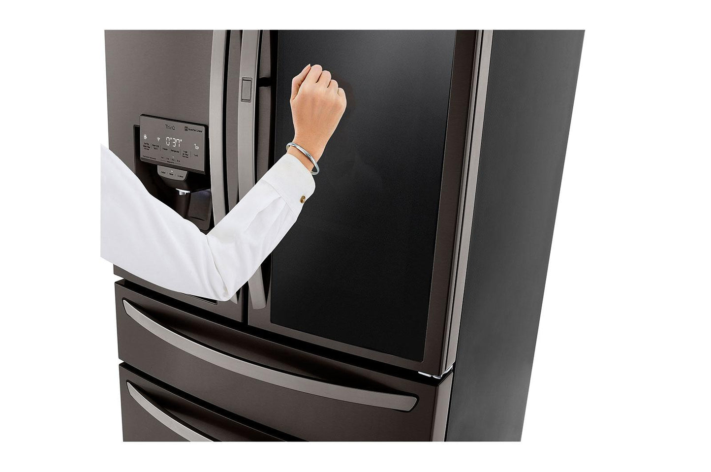Lg LRMVC2306D 23 cu. ft. Smart InstaView™ Door-in-Door® Counter-Depth Refrigerator with Craft Ice™