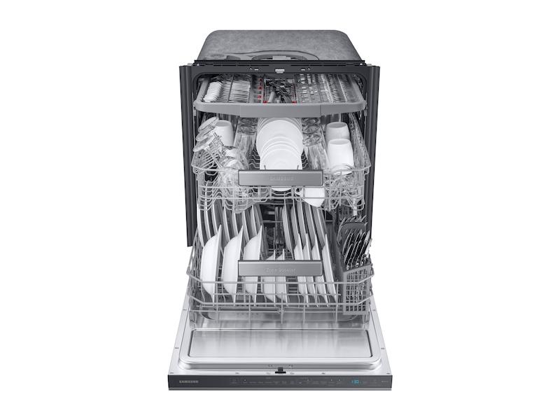 Samsung AutoRelease Smart 39dBA Dishwasher with Linear Wash in Black Stainless Steel