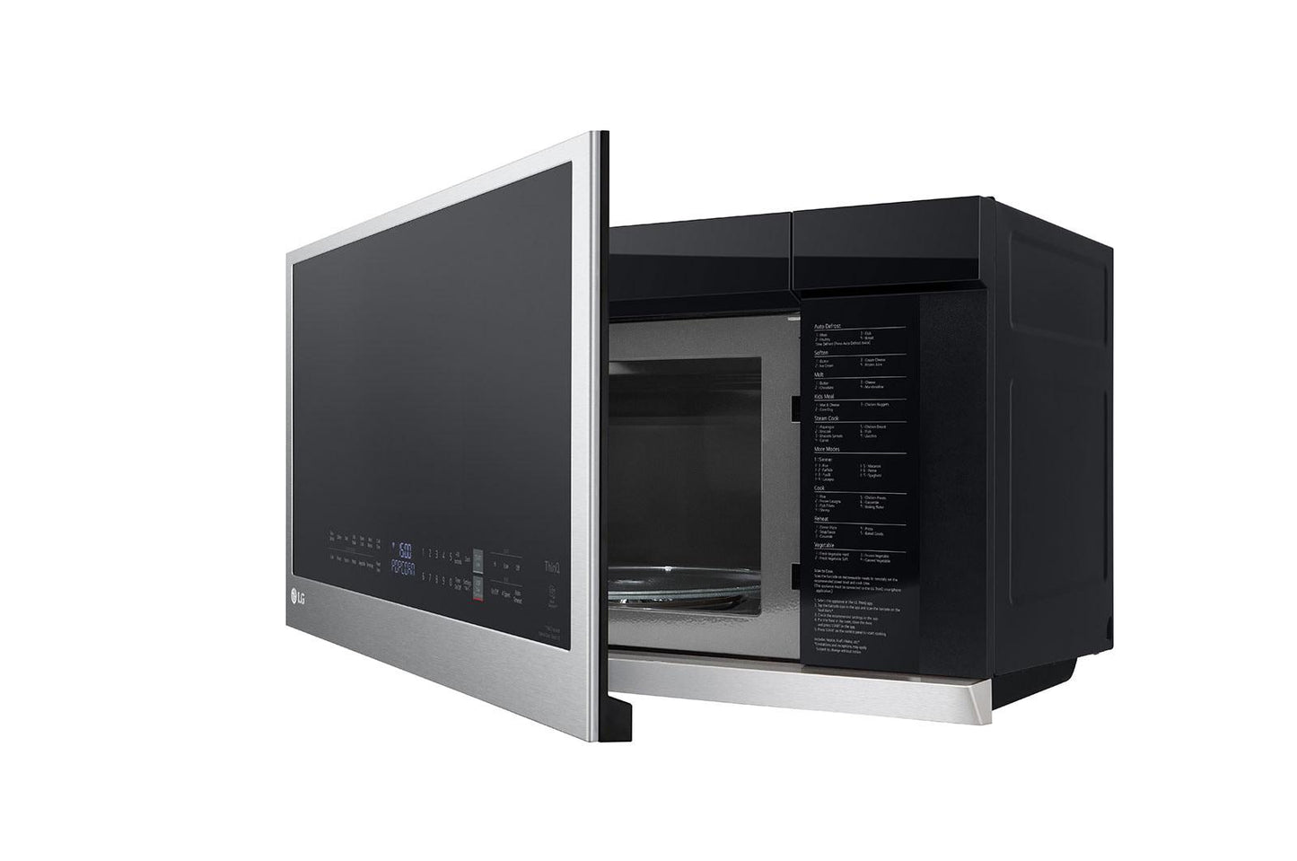 Lg MVEL2137F 2.1 cu. ft. Smart Over-the-Range Microwave with ExtendaVent®2.0 & EasyClean®