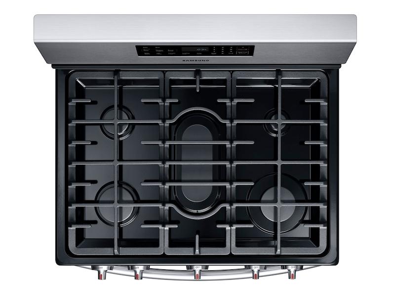 5.8 cu. ft. Gas Range in Stainless Steel