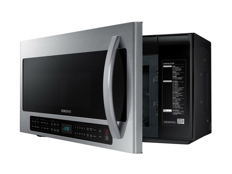 Samsung 2.1 cu. ft. Over-the-Range Microwave with Sensor Cooking in Fingerprint Resistant Stainless Steel