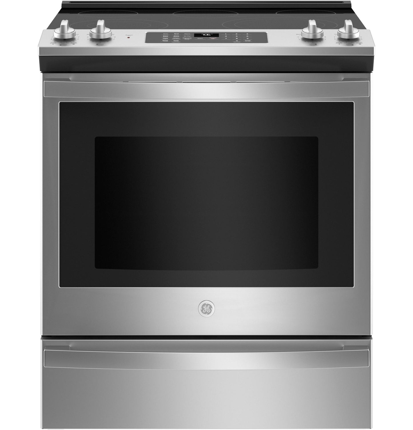 GE® 30" Slide-In Electric Convection Range with No Preheat Air Fry