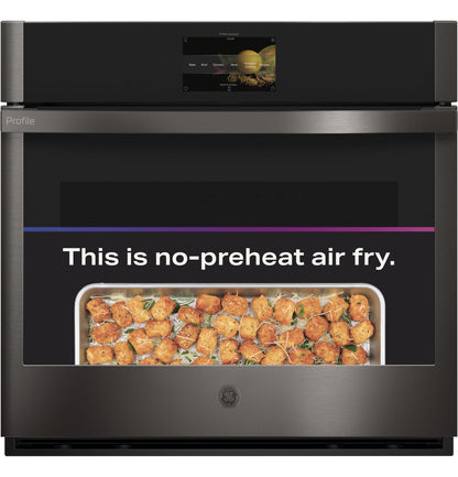 PTS7000BNTS GE Profile™ 30" Smart Built-In Convection Single Wall Oven with No Preheat Air Fry and Precision Cooking
