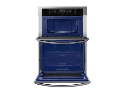 Samsung NQ70T5511DS 30" Smart Electric Wall Oven with Microwave Combination in Stainless Steel