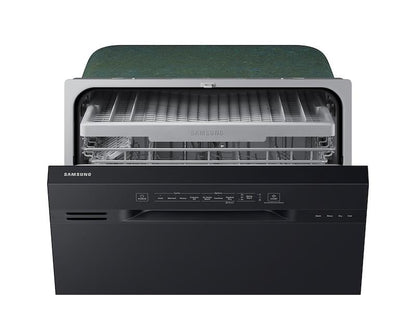 Samsung DW80N3030UB Front Control 51 dBA Dishwasher with Hybrid Interior in Black
