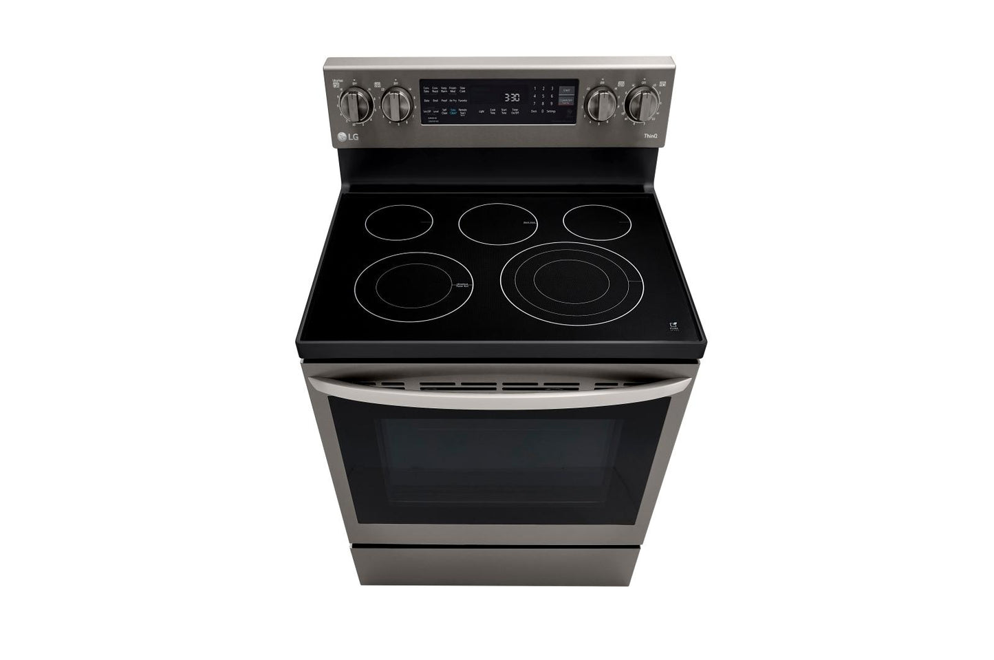 Lg LREL6325D 6.3 cu ft. Smart Wi-Fi Enabled True Convection InstaView® Electric Range with Air Fry
