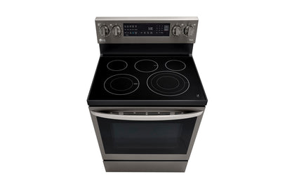 Lg LREL6325D 6.3 cu ft. Smart Wi-Fi Enabled True Convection InstaView® Electric Range with Air Fry