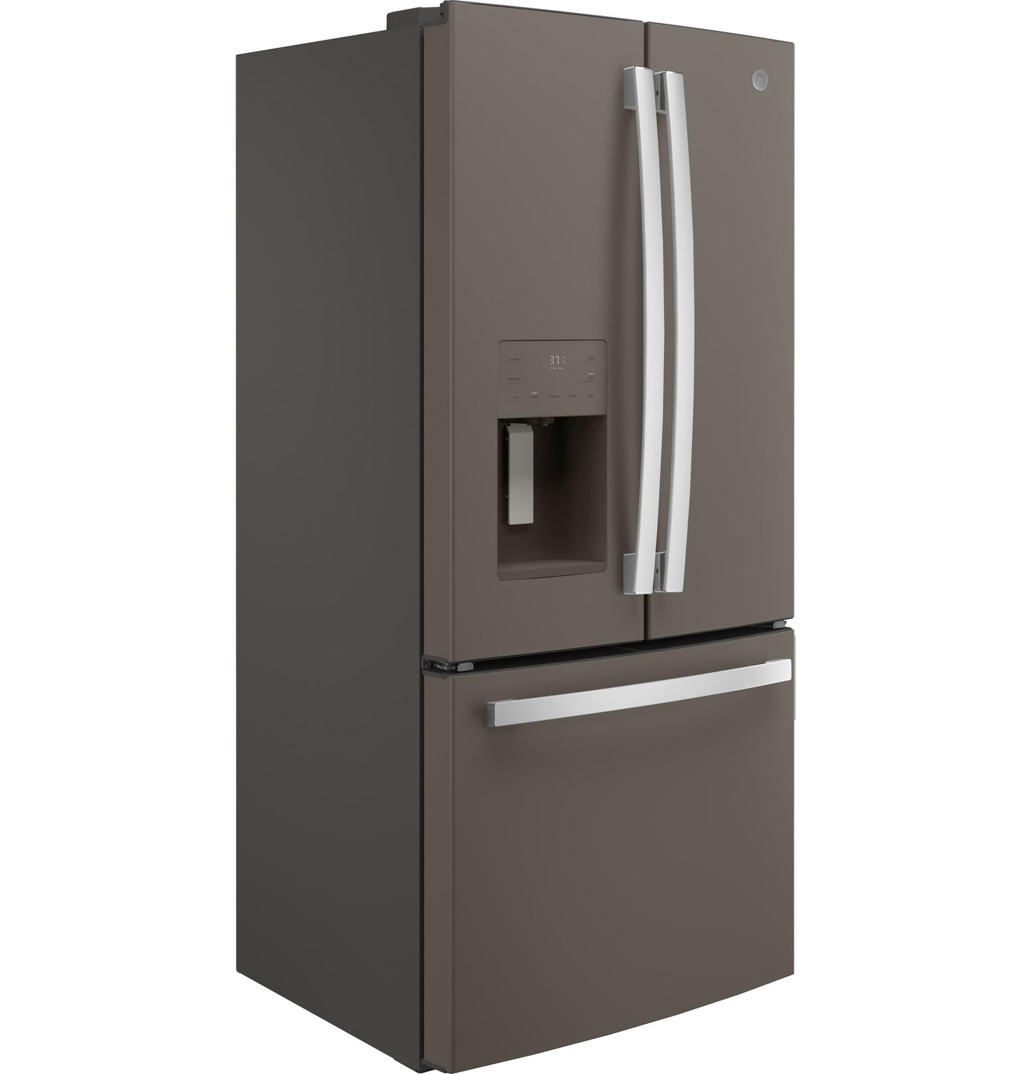 GYE18JMLES GE® ENERGY STAR® 17.5 Cu. Ft. Counter-Depth French-Door Refrigerator