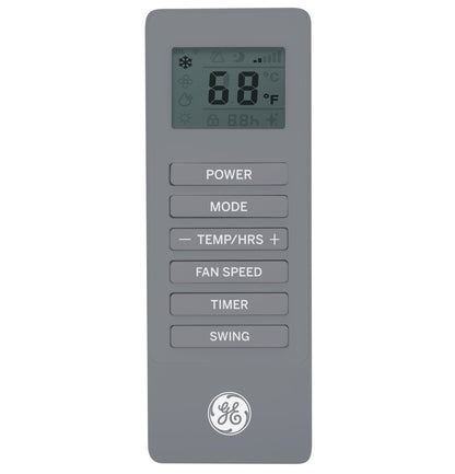 APWD07JASG GE® 7,500 BTU Smart Portable Air Conditioner with Dehumidifier and Remote, Grey