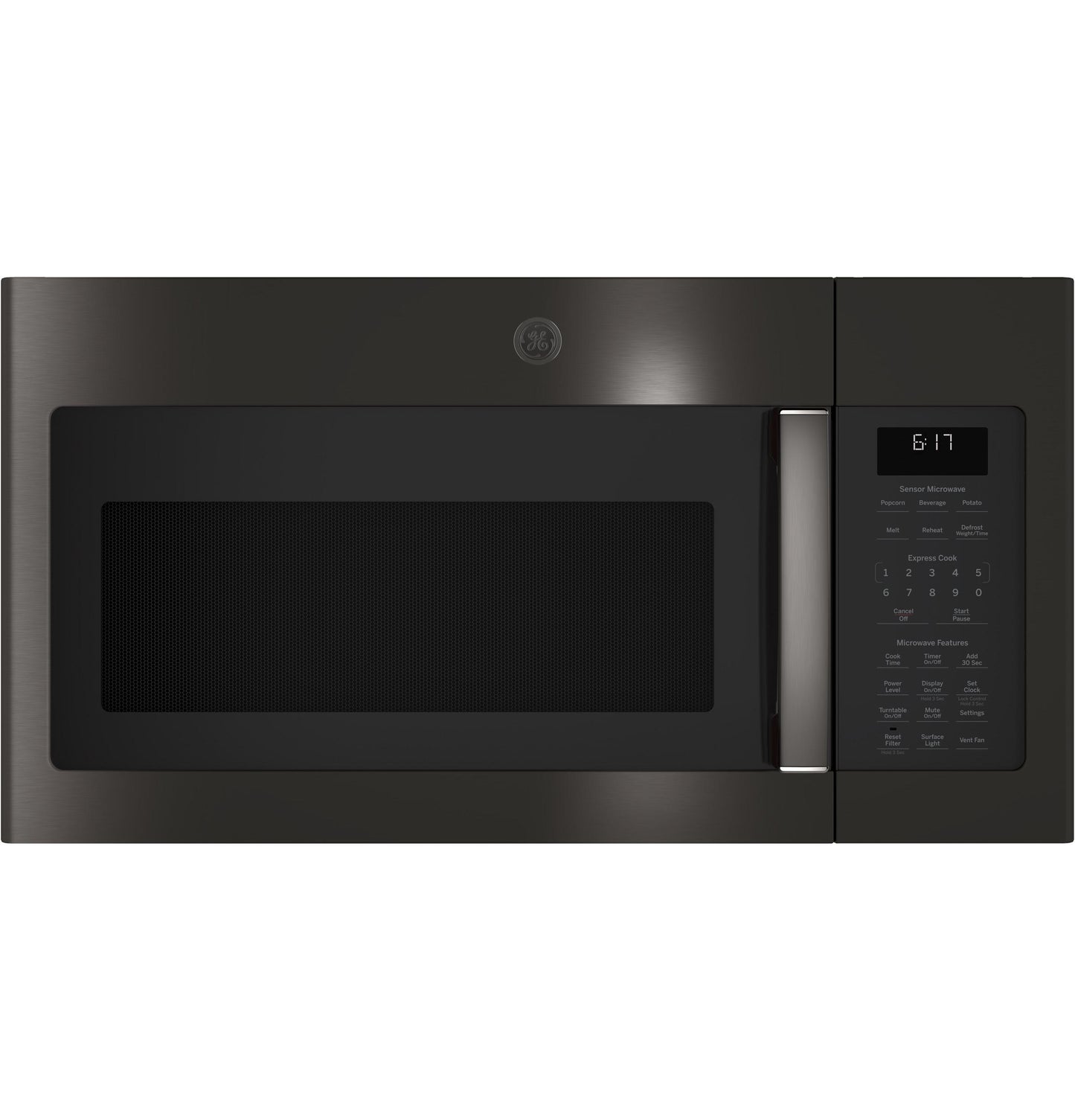 JVM6175BLTS GE® 1.7 Cu. Ft. Over-the-Range Sensor Microwave Oven