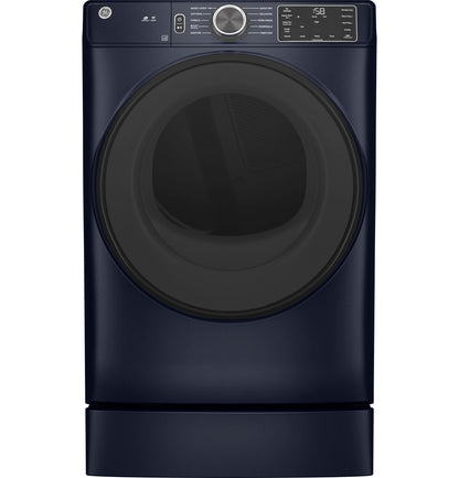 GFD55GSPRRS GE® ENERGY STAR® 7.8 cu. ft. Capacity Smart Front Load Gas Dryer with Sanitize Cycle