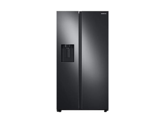 22 cu. ft. Counter Depth Side-by-Side Refrigerator in Black Stainless Steel