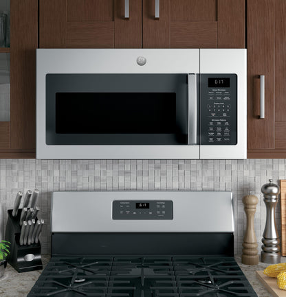 JVM6175SKSS GE® 1.7 Cu. Ft. Over-the-Range Sensor Microwave Oven