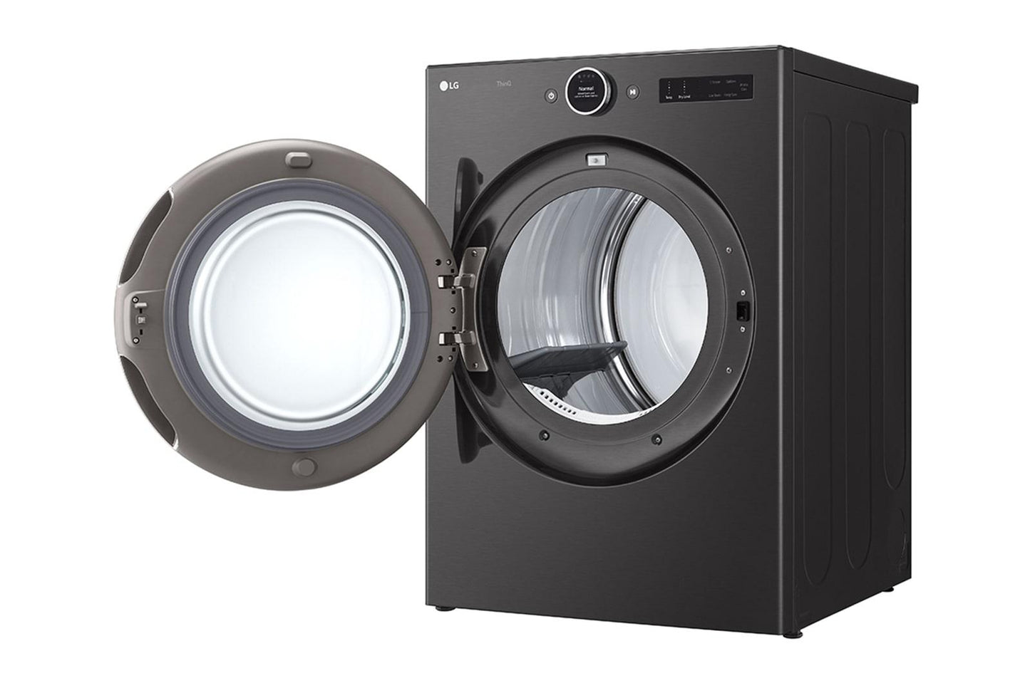 Lg DLGX6701B 7.4 cu. ft. Ultra Large Capacity Smart Front Load Gas Dryer with Built-In Intelligence & TurboSteam®