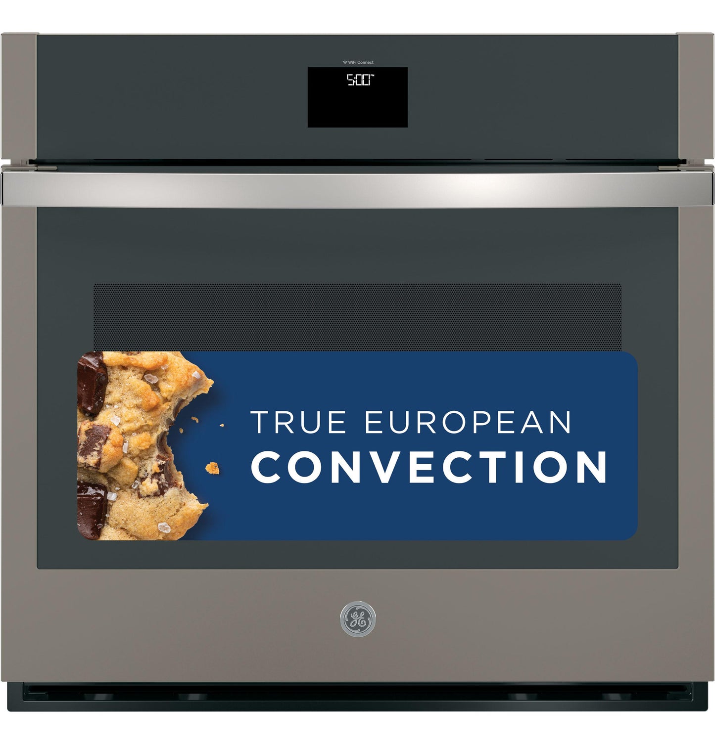 JTS5000ENES GE® 30" Smart Built-In Self-Clean Convection Single Wall Oven with Never Scrub Racks