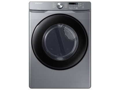 7.5 cu. ft. Front Load Gas Dryer with Sensor Dry in Platinum