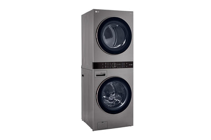 Lg WKG101HVA Single Unit Front Load LG WashTower™ with Center Control™ 4.5 cu. ft. Washer and 7.4 cu. ft. Gas Dryer