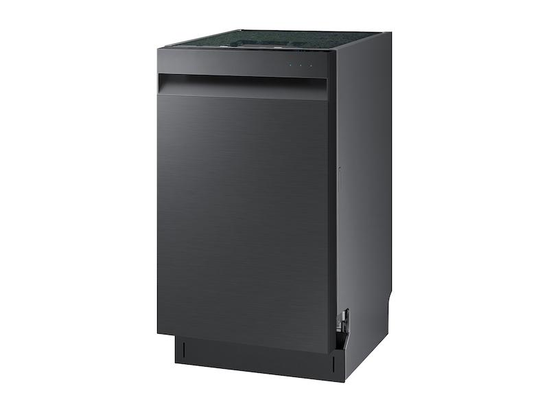 Whisper Quiet 46 dBA Dishwasher in Black Stainless Steel
