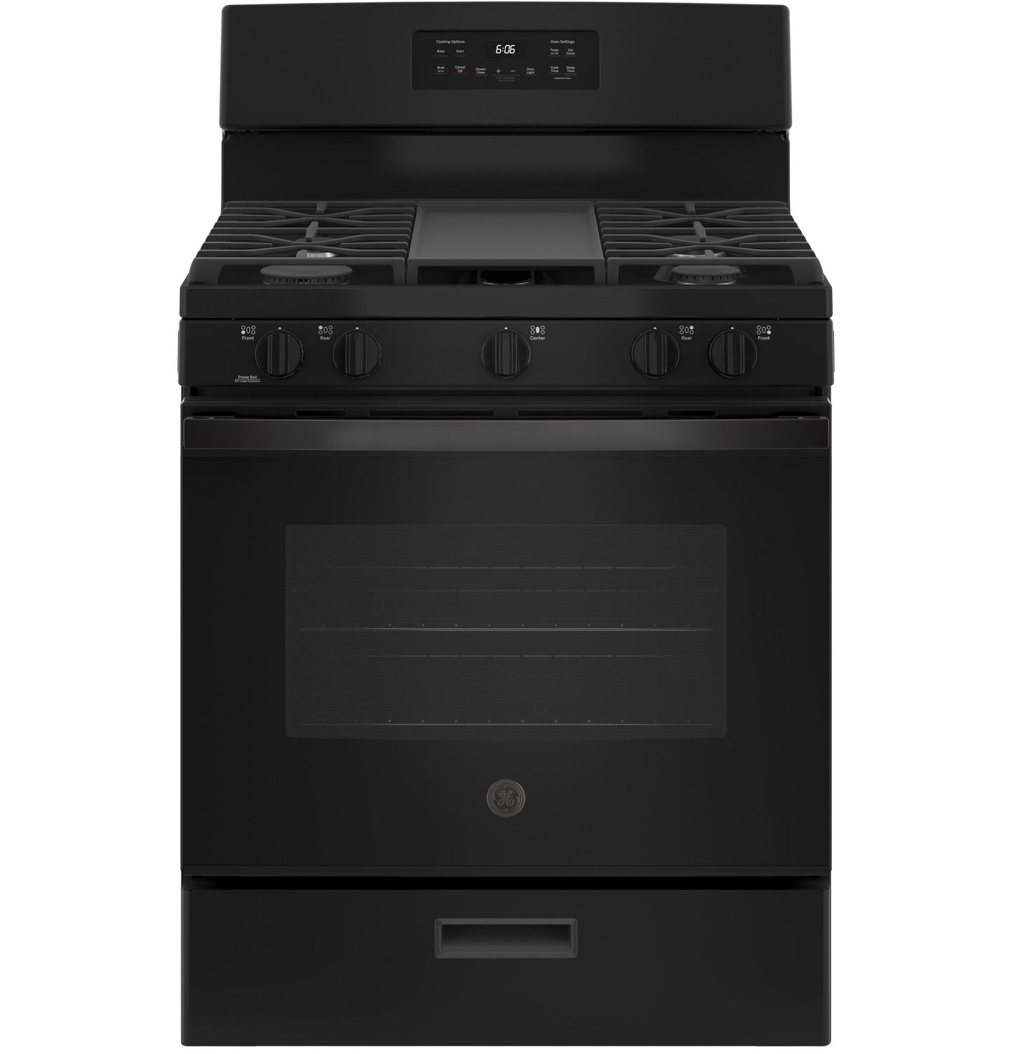 JGBS66DEKBB GE® 30" Free-Standing Gas Range