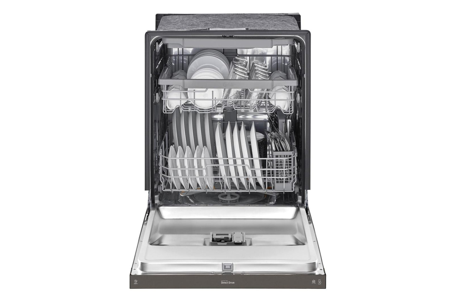 Lg LDFN4542D Front Control Dishwasher with QuadWash™ and 3rd Rack